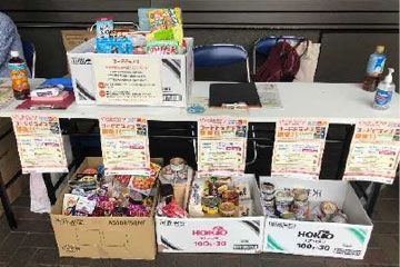 商業施設にてフードドライブを実施